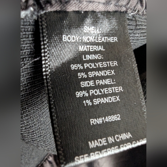 Torrid Vegan Leather Collarless Moto Jacket Plus Size 1x - Picture 16 of 16